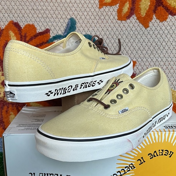 Vans Authentic Parks Project Marshmallow Yellow/Marshmallow Men’s sneakers - Picture 9 of 16